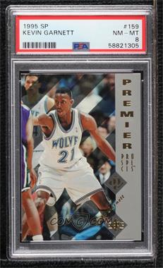 1995-96 SP - [Base] #159 - Kevin Garnett [PSA 8 NM‑MT]