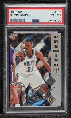 1995-96 SP - [Base] #159 - Kevin Garnett [PSA 8 NM‑MT]