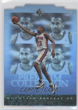 1995-96 SP - Premium Collection Holoview - Die-Cut Special FX #10 - Grant Hill