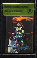 Gary Payton [BAS Beckett Auth Sticker]