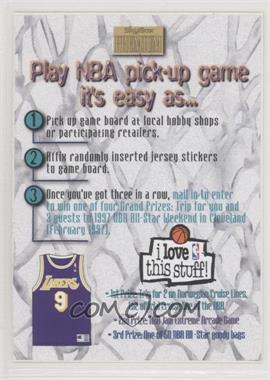 1995-96 Skybox Premium - NBA Pick-Up Game Entry #13 - Nick Van Exel