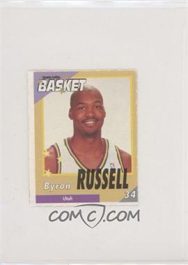 1995-96 Sports Action Basket - [Base] #34 - Bryon Russell (Spelled Byron) [Noted]
