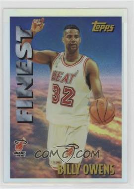 1995-96 Topps - Mystery Finest - Refractor #M 18 - Billy Owens