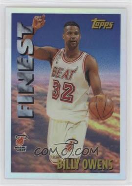 1995-96 Topps - Mystery Finest - Refractor #M 18 - Billy Owens