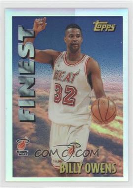 1995-96 Topps - Mystery Finest - Refractor #M 18 - Billy Owens