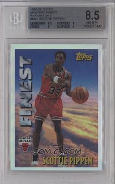 1995-96 Topps - Mystery Finest - Refractor #M 20 - Scottie Pippen [BGS 8.5 NM‑MT+]