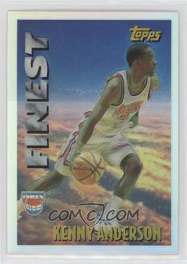 1995-96 Topps - Mystery Finest - Refractor #M 8 - Kenny Anderson