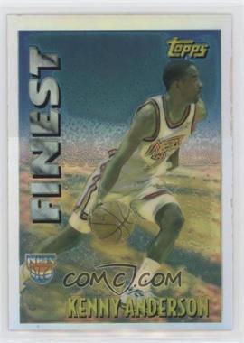 1995-96 Topps - Mystery Finest - Refractor #M 8 - Kenny Anderson