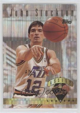 1995-96 Topps - Power Boosters #16 - John Stockton