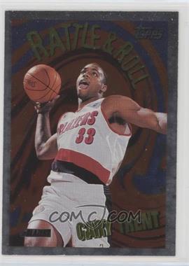 1995-96 Topps - Rattle & Roll #R8 - Gary Trent