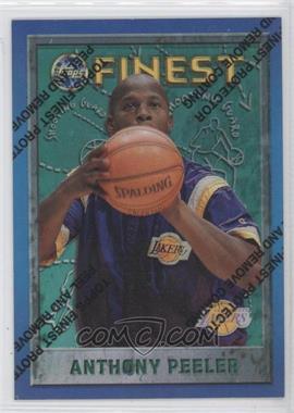 1995-96 Topps Finest - [Base] - Refractor #187 - Anthony Peeler