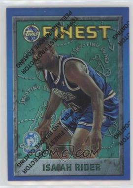 1995-96 Topps Finest - [Base] - Refractor #45 - Isaiah Rider