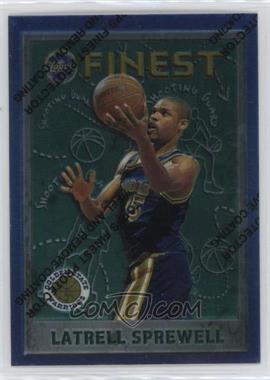 1995-96 Topps Finest - [Base] #10 - Latrell Sprewell