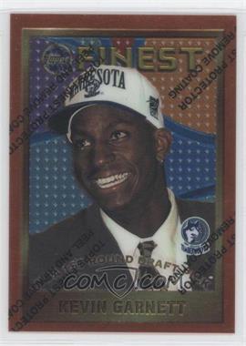 1995-96 Topps Finest - [Base] #115 - Kevin Garnett