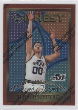 1995-96 Topps Finest - [Base] #138 - Greg Ostertag