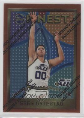 1995-96 Topps Finest - [Base] #138 - Greg Ostertag