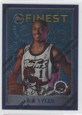 1995-96 Topps Finest - [Base] #202 - B.J. Tyler