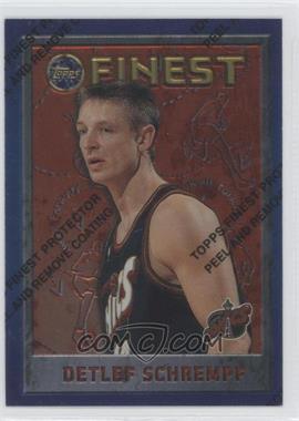 1995-96 Topps Finest - [Base] #239 - Detlef Schrempf