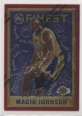 1995-96 Topps Finest - [Base] #252 - Magic Johnson