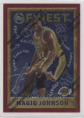 1995-96 Topps Finest - [Base] #252 - Magic Johnson