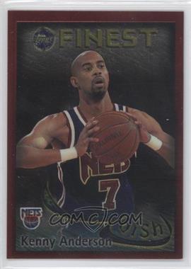 1995-96 Topps Finest - Dish and Swish #DS17 - Kenny Anderson, Derrick Coleman
