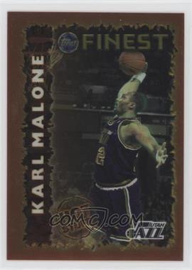 1995-96 Topps Finest - Hot Stuff #HS 9 - Karl Malone [EX to NM]