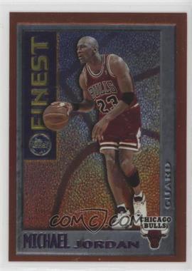 1995-96 Topps Finest - Mystery Finest - Bordered #M 1 - Michael Jordan [Good to VG‑EX]