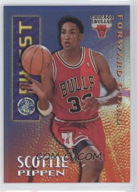 1995-96 Topps Finest - Mystery Finest - Borderless Refractor/Gold #M 15 - Scottie Pippen