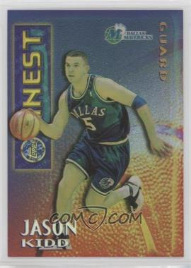 1995-96 Topps Finest - Mystery Finest - Borderless Refractor/Gold #M 9 - Jason Kidd