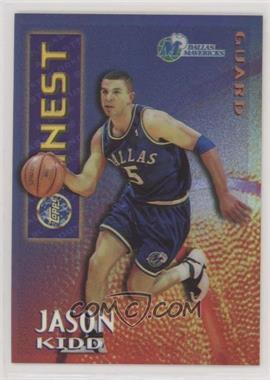 1995-96 Topps Finest - Mystery Finest - Borderless Refractor/Gold #M 9 - Jason Kidd