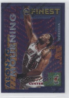 1995-96 Topps Finest - Rookie/Veteran #RV-10 - Alonzo Mourning, Kurt Thomas