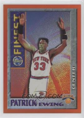 1995-96 Topps Finest - Test Issue Mystery Finest - Border Refractor #M16 - Patrick Ewing