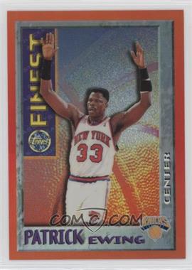 1995-96 Topps Finest - Test Issue Mystery Finest - Border Refractor #M16 - Patrick Ewing