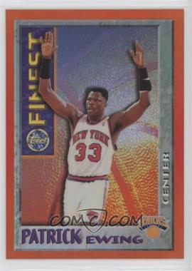 1995-96 Topps Finest - Test Issue Mystery Finest - Border Refractor #M16 - Patrick Ewing