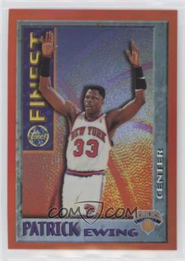 1995-96 Topps Finest - Test Issue Mystery Finest - Border Refractor #M16 - Patrick Ewing