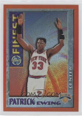 1995-96 Topps Finest - Test Issue Mystery Finest - Border Refractor #M16 - Patrick Ewing