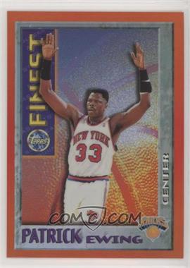 1995-96 Topps Finest - Test Issue Mystery Finest - Border Refractor #M16 - Patrick Ewing