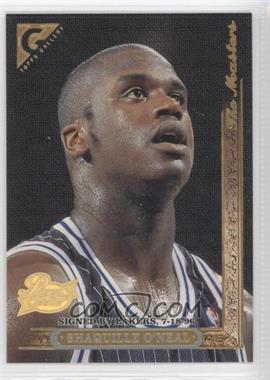 1995-96 Topps Gallery - [Base] - Players Private Issue #1 - The Masters - Shaquille O'Neal