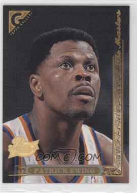 1995-96 Topps Gallery - [Base] - Players Private Issue #11 - The Masters - Patrick Ewing