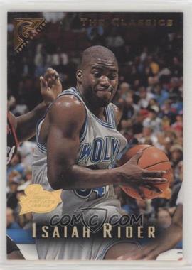 1995-96 Topps Gallery - [Base] - Players Private Issue #83 - The Classics - Isaiah Rider