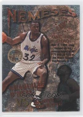 1995-96 Topps Stadium Club - Nemeses - Members Only #N4 - Shaquille O'Neal, Alonzo Mourning