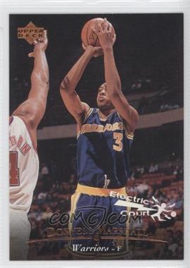 1995-96 Upper Deck - [Base] - Electric Court #216 - Donyell Marshall