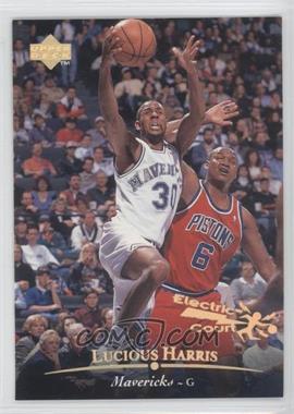 1995-96 Upper Deck - [Base] - Gold Electric Court #212 - Lucious Harris