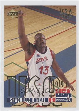 1995-96 Upper Deck - [Base] #321 - USA Basketball - Shaquille O'Neal