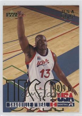 1995-96 Upper Deck - [Base] #321 - USA Basketball - Shaquille O'Neal