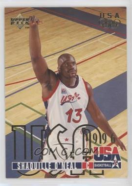 1995-96 Upper Deck - [Base] #321 - USA Basketball - Shaquille O'Neal
