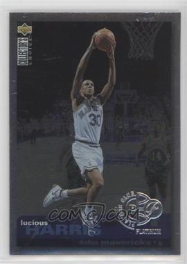 1995-96 Upper Deck Collector's Choice - [Base] - Platinum Player's Club #112 - Lucious Harris [Noted]