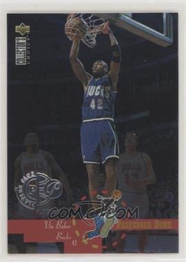 1995-96 Upper Deck Collector's Choice - [Base] - Platinum Player's Club #197 - Vin Baker