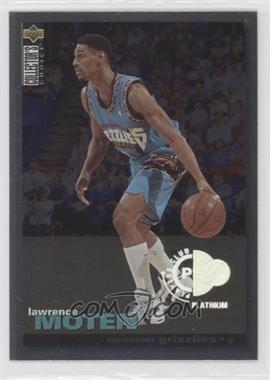 1995-96 Upper Deck Collector's Choice - [Base] - Platinum Player's Club #277 - Lawrence Moten