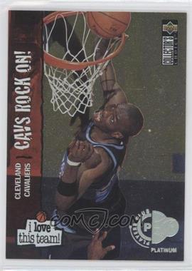 1995-96 Upper Deck Collector's Choice - [Base] - Platinum Player's Club #370 - Tyrone Hill